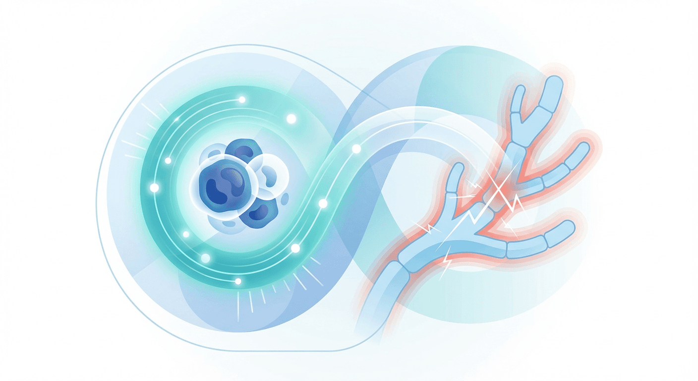 Medical illustration for Pain after colorectal cancer treatment: common and manage... - Persly Health Information
