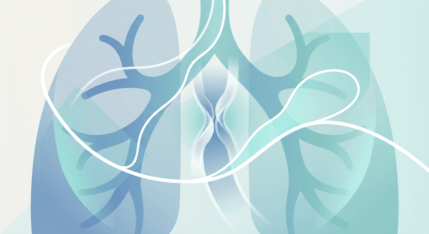 Medical illustration for 基于PubMed资料 | 慢性阻塞性肺疾病(COPD)会引起吞咽困难吗?其发生机制、常见伴随症状及需要警惕的信号有哪些? - Persly Health Information