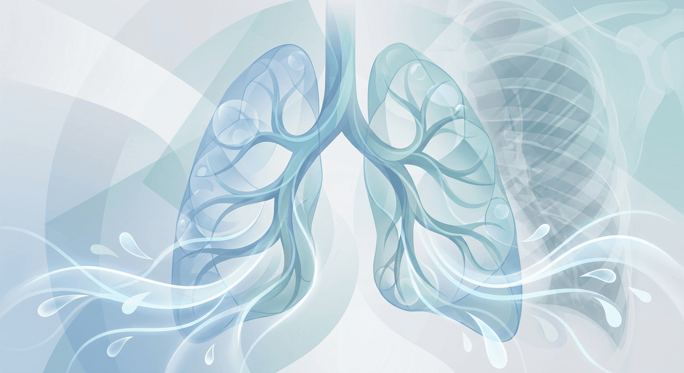 Medical illustration for PubMedの資料に基づく | COPD(慢性閉塞性肺疾患)で夜間発汗(寝汗)が起こるのはなぜですか? - Persly Health Information