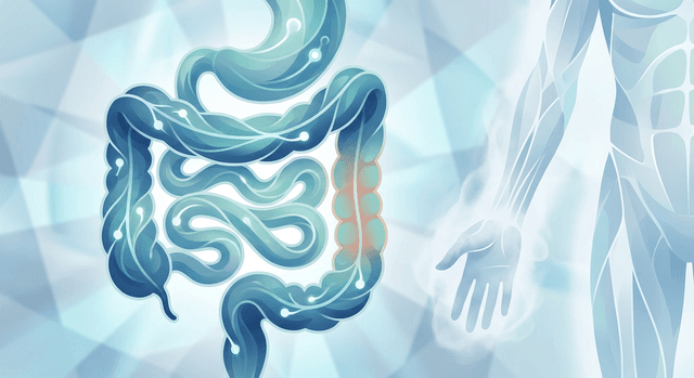 Based on PubMed | Can Crohn’s disease cause numbness in the hands or feet, and what mechanisms or deficiencies commonly explain this symptom?