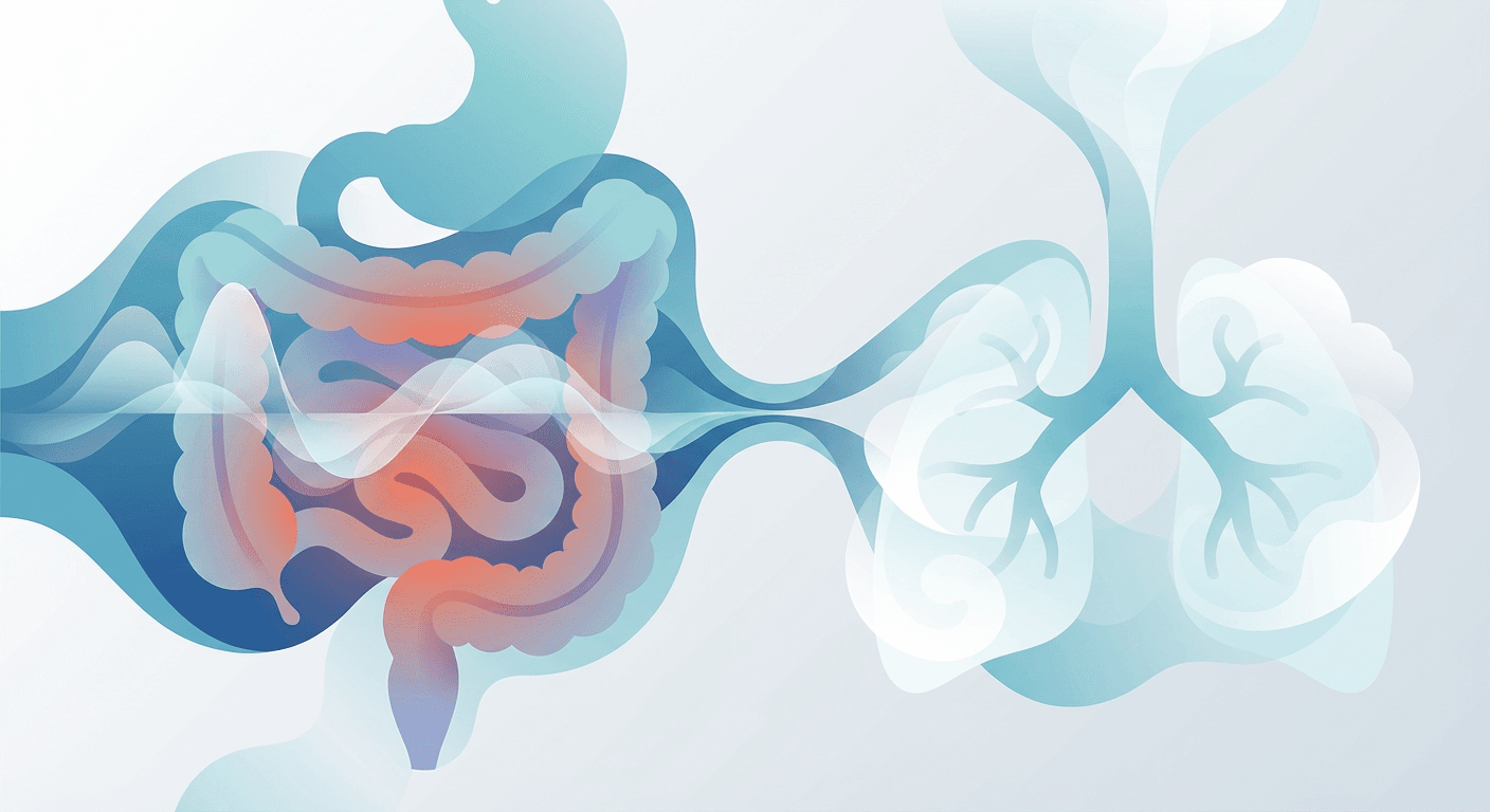 Medical illustration for 基于PubMed资料 | 克罗恩病会引起呼吸急促吗? - Persly Health Information