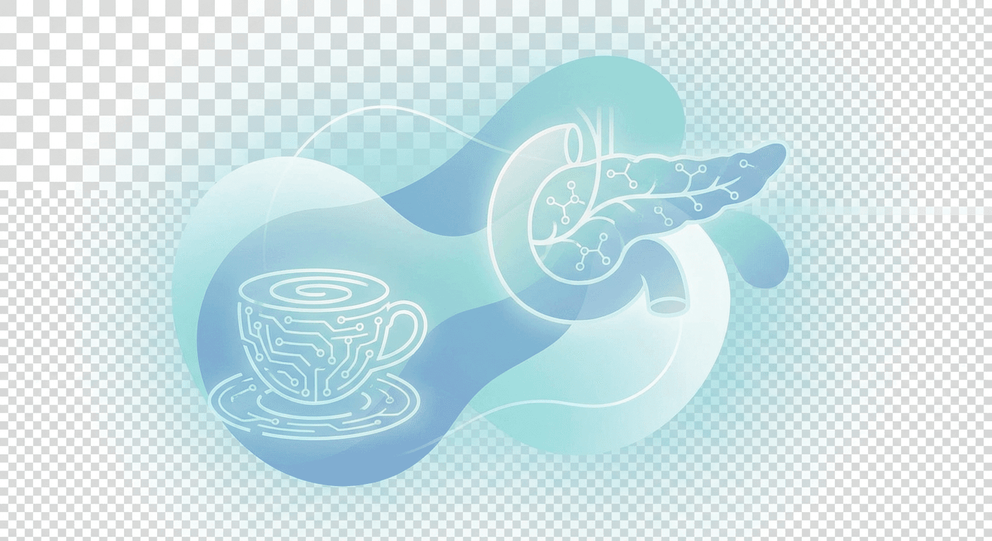 Medical illustration for Based on PubMed | Does drinking coffee lower the risk of developing type 2 diabetes? - Persly Health Information