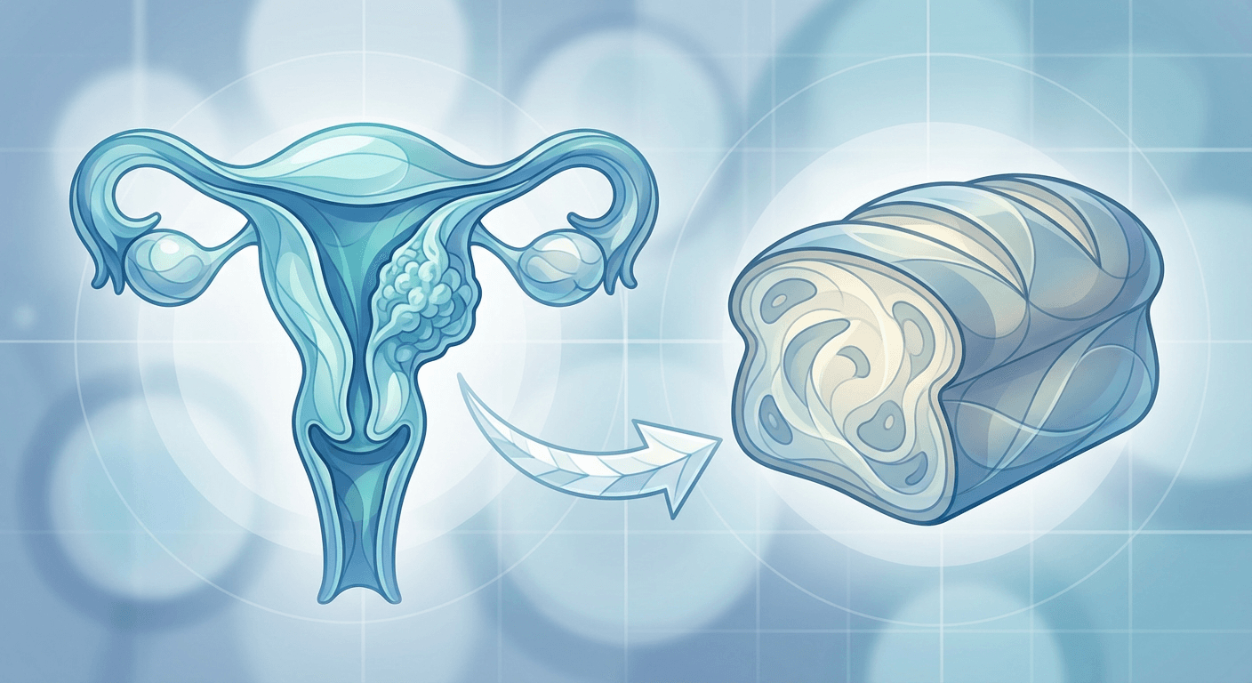 Medical illustration for Based on PubMed | Does eating bread increase the risk of endometrial cancer? - Persly Health Information
