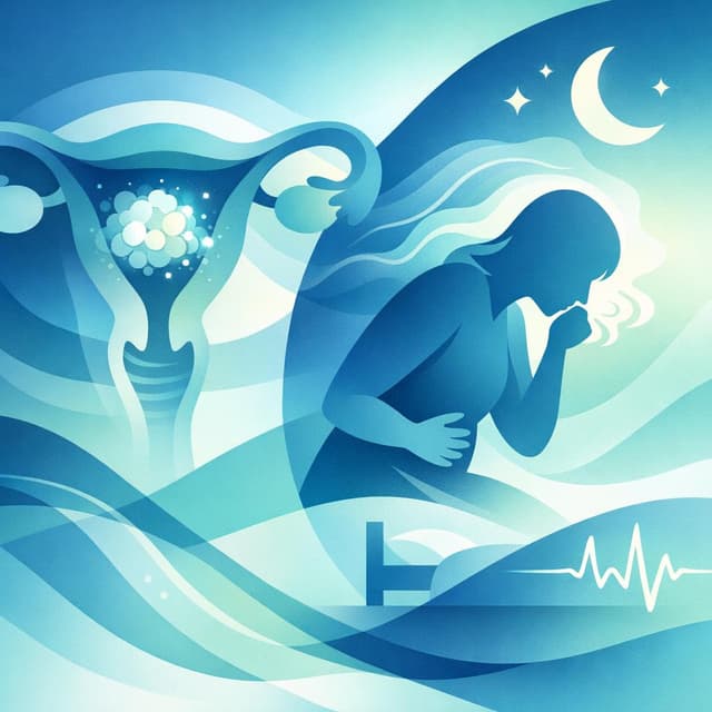 Based on PubMed | Can endometrial cancer cause nausea at night, and how common is this symptom?