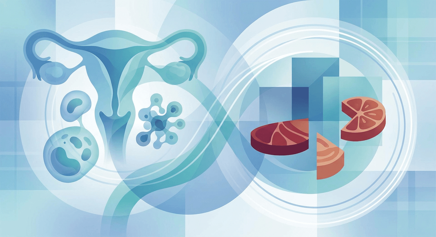 Medical illustration for Based on PubMed | Does eating red meat increase the risk of endometrial cancer? - Persly Health Information