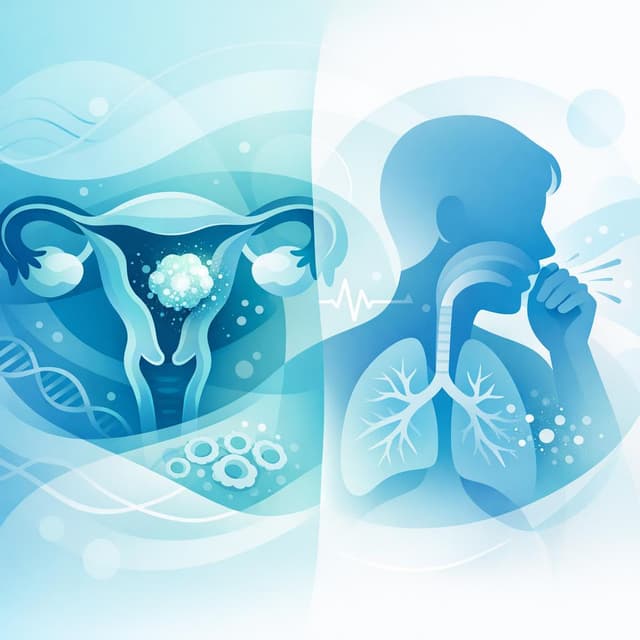 Basado en NIH de EE.UU. | ¿La tos repentina puede ser un síntoma del cáncer de endometrio o indicar su diseminación a los pulmones?
