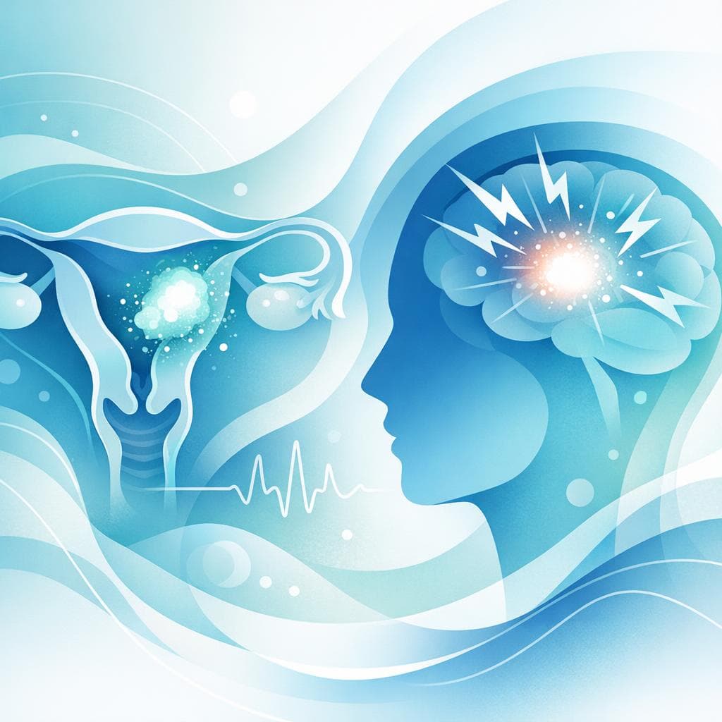 Medical illustration for Based on NIH | In someone with endometrial cancer, can a sudden severe headache be a sign of disease progression or a treatment-related complication, and what warning signs should prompt urgent medical evaluation? - Persly Health Information