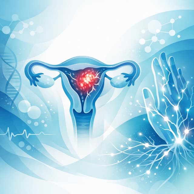 Based on PubMed | Is tingling a symptom in advanced-stage endometrial cancer, what are the common causes such as tumor-related nerve compression or treatment-induced neuropathy, and when should it be considered an urgent concern?