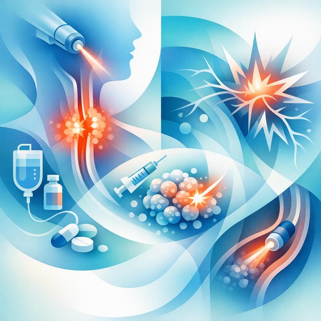 Medical illustration for Esophageal cancer treatment pain: common and manageable - Persly Health Information