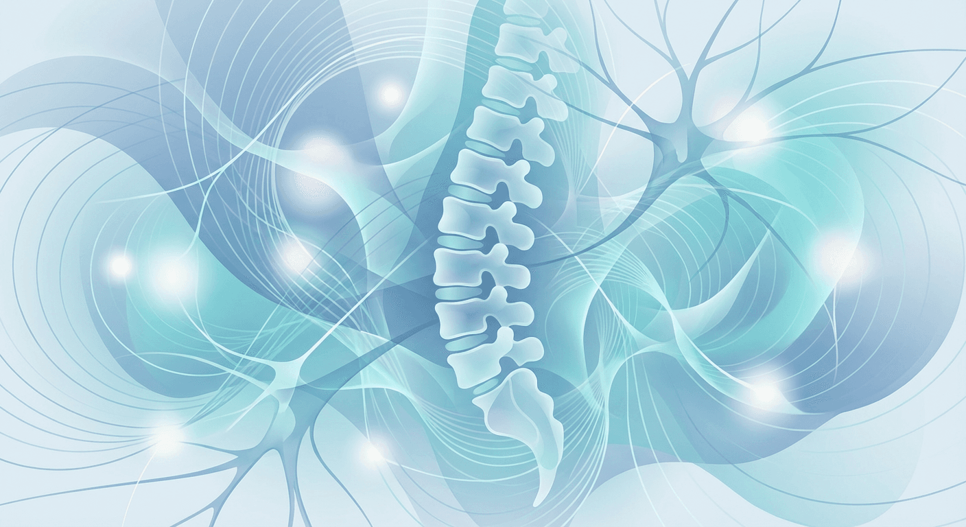 Medical illustration for 基于美国NIH资料 | 纤维肌痛导致的背部疼痛有哪些典型表现、常见伴随症状和触痛点分布? - Persly Health Information