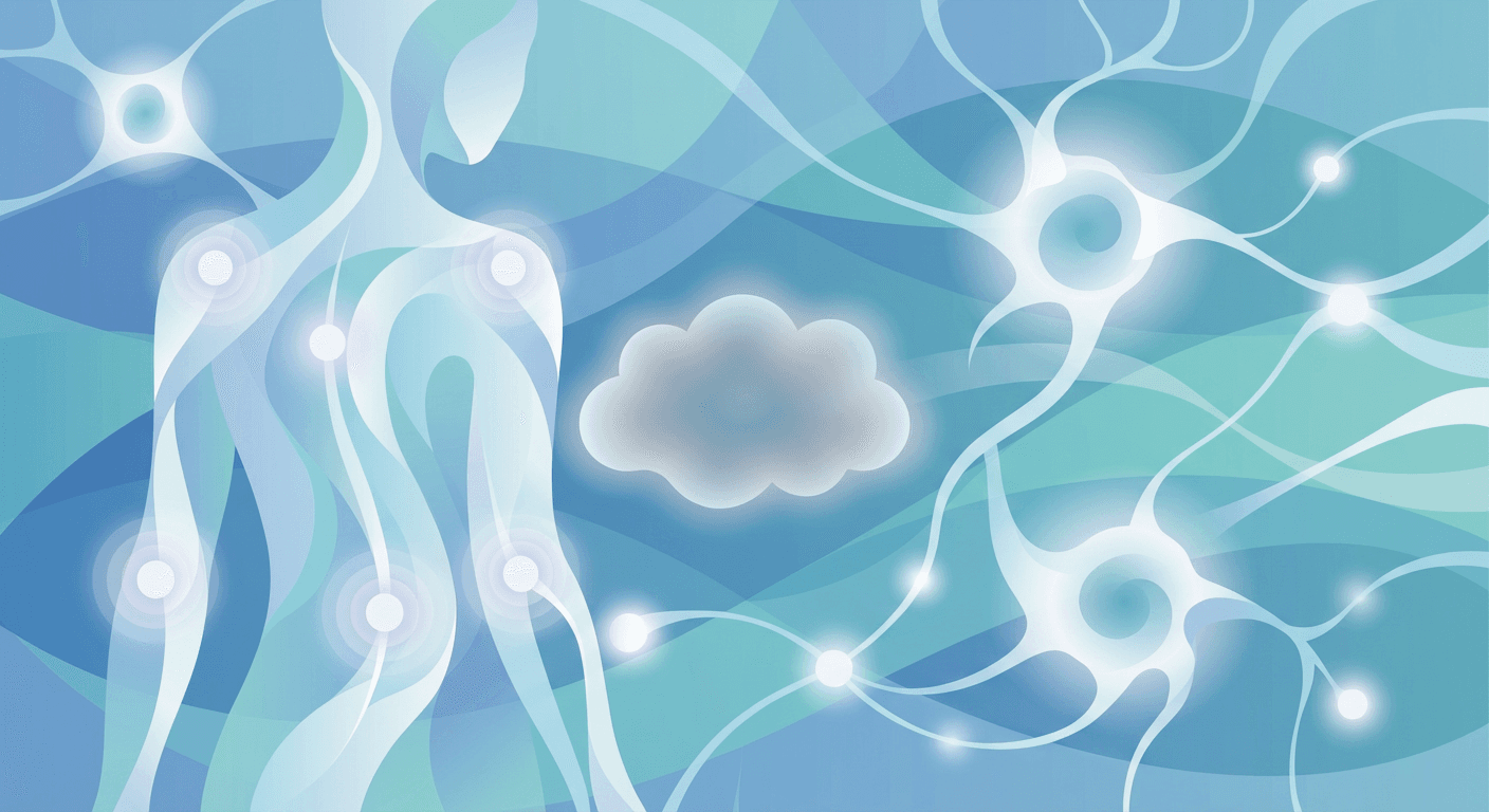 Medical illustration for Basado en PubMed | ¿Cómo se manifiesta la fatiga en la fibromialgia y qué signos la diferencian del cansancio normal? - Persly Health Information