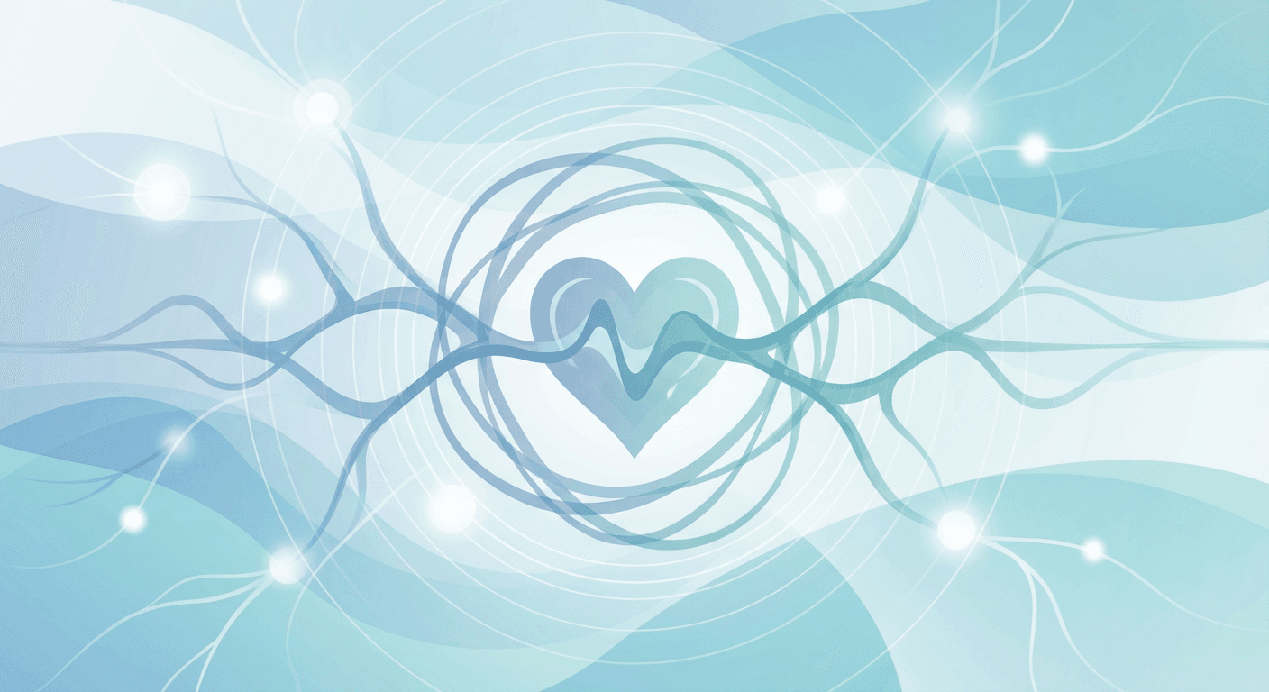 Medical illustration for Basado en NIH de EE.UU. | ¿Puede la fibromialgia provocar palpitaciones cardíacas, cuáles son sus posibles mecanismos y cuándo es necesario realizar estudios para descartar arritmias u otras causas? - Persly Health Information