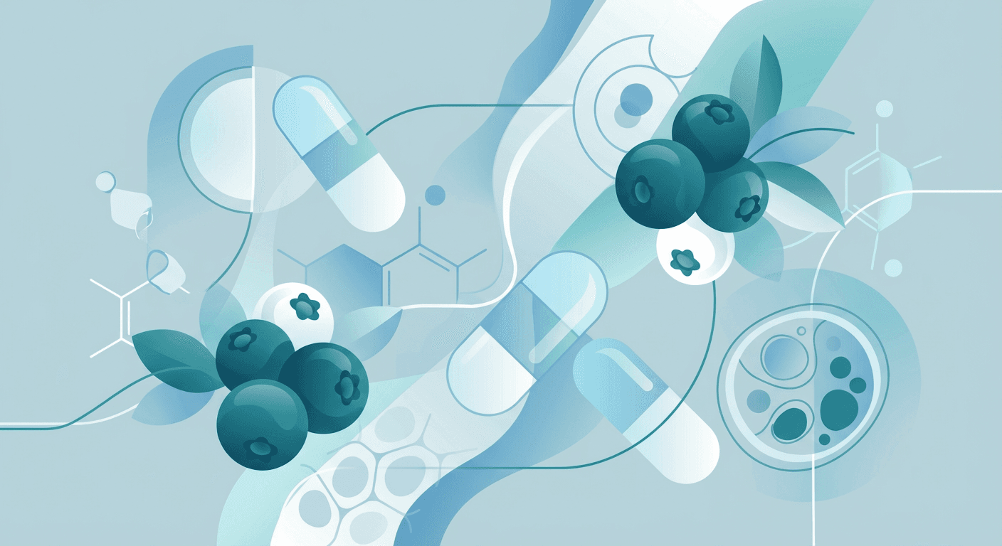 Medical illustration for Basado en FDA de EE.UU. | ¿Es cierto que comer arándanos azules puede interferir con la fluoxetina o aumentar sus efectos secundarios? - Persly Health Information