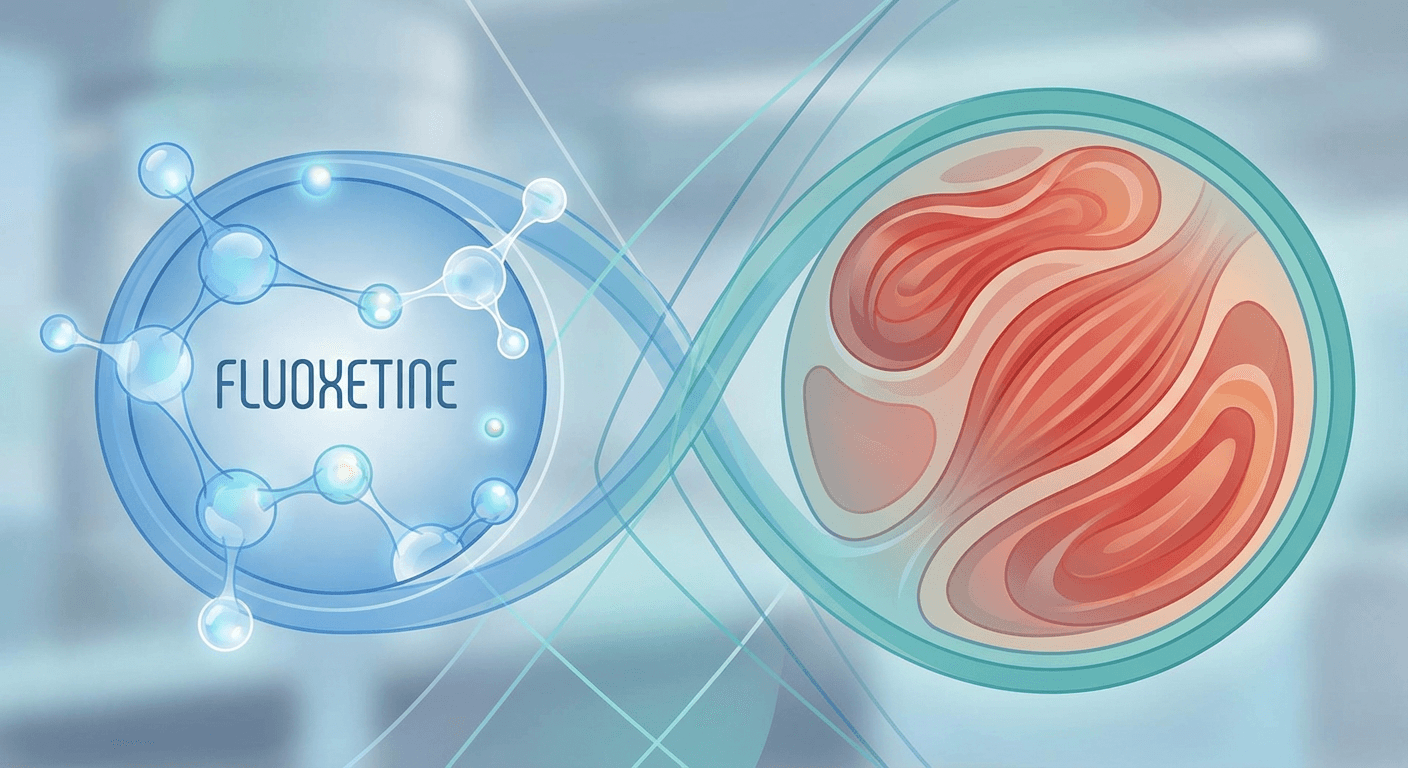 Medical illustration for 基于WHO资料 | 服用氟西汀期间吃红肉会影响药效或增加不良反应吗? - Persly Health Information