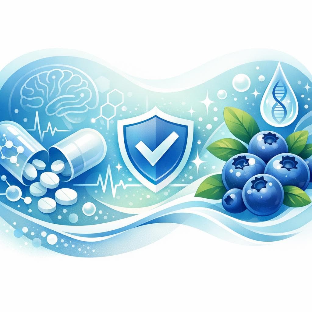 Medical illustration for Based on NIH | Is it safe to eat blueberries while taking gabapentin, or do they interact with the medication or affect its absorption? - Persly Health Information