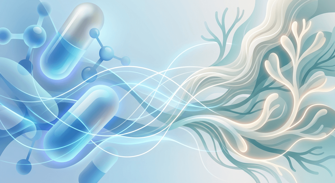 Medical illustration for 服用加巴喷丁期间可以食用生姜或服用生姜补充剂吗,是否存在相互作用或影响药效与不良反应风险? - Persly Health Information