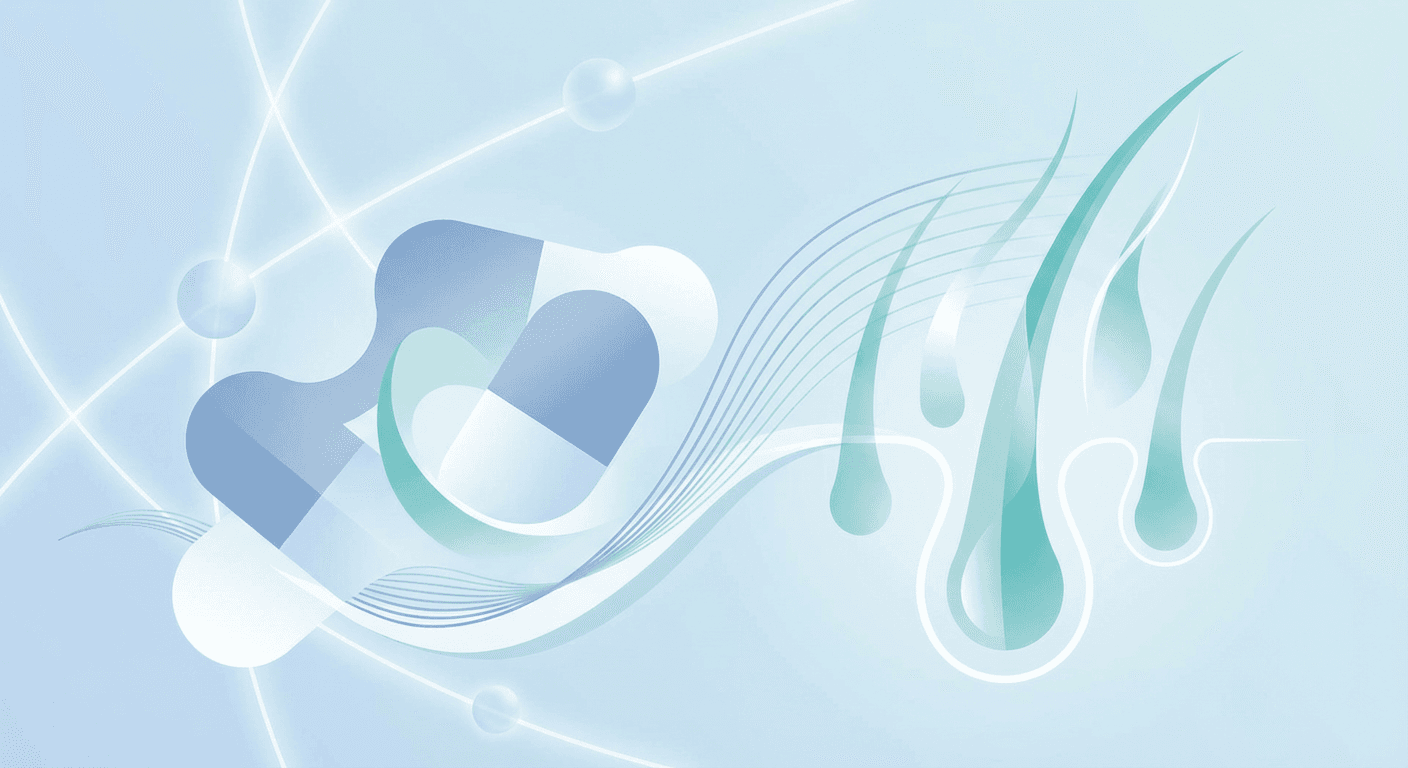 Medical illustration for Basado en NIH de EE.UU. | ¿La gabapentina puede causar caída del cabello y qué tan frecuente es este efecto secundario? - Persly Health Information