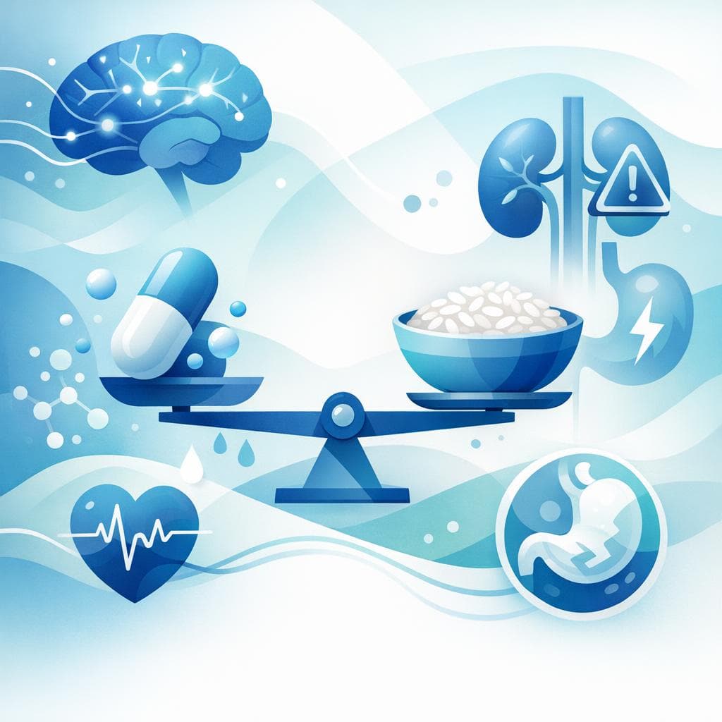 Medical illustration for Based on NIH | Does taking gabapentin with rice increase the risk of side effects? - Persly Health Information