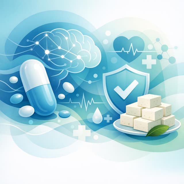 Based on NIH | Is it safe to eat tofu every day while taking gabapentin, or are there any interactions to be concerned about?