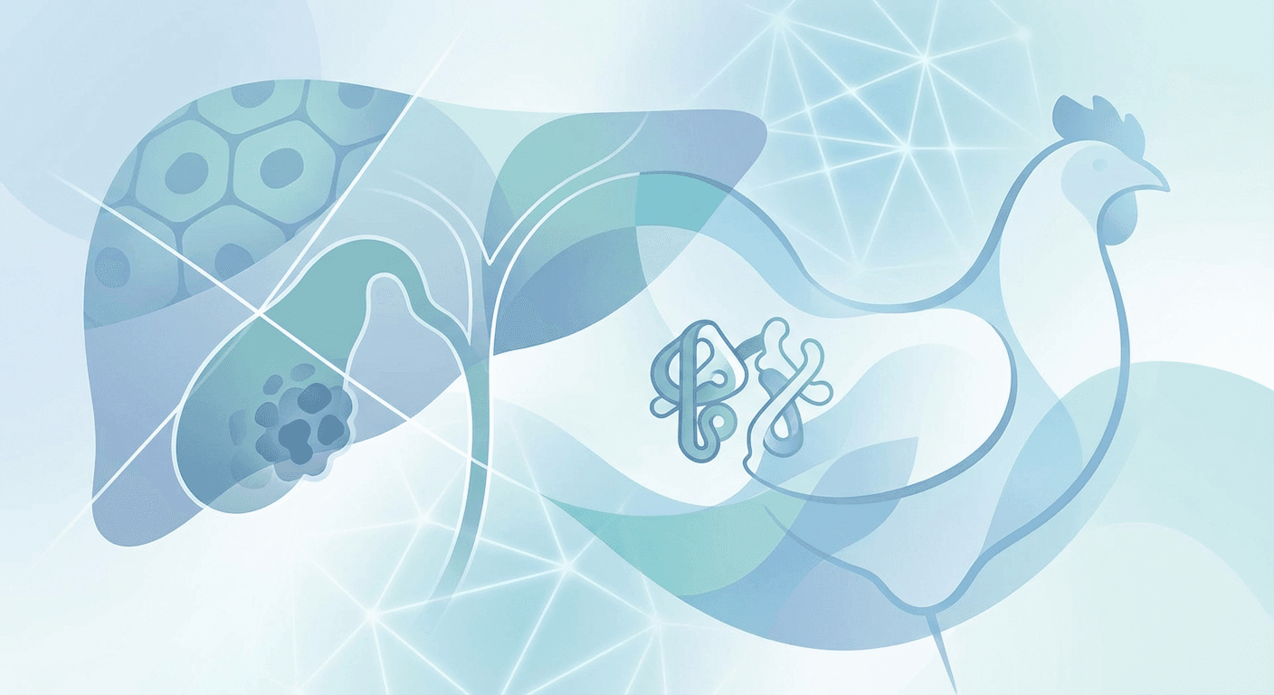 Medical illustration for 基于PubMed资料 | 常吃鸡肉或鸡皮会增加胆囊癌的风险吗? - Persly Health Information