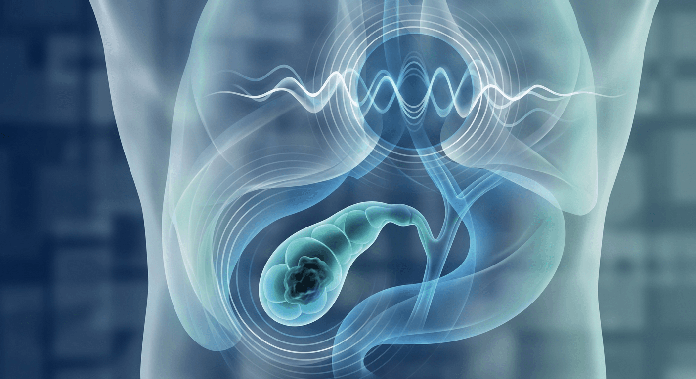 Medical illustration for WHOの資料に基づく | 胆嚢がんに関連して咳が出るのはどんな場合で、危険な兆候や受診の目安はありますか? - Persly Health Information