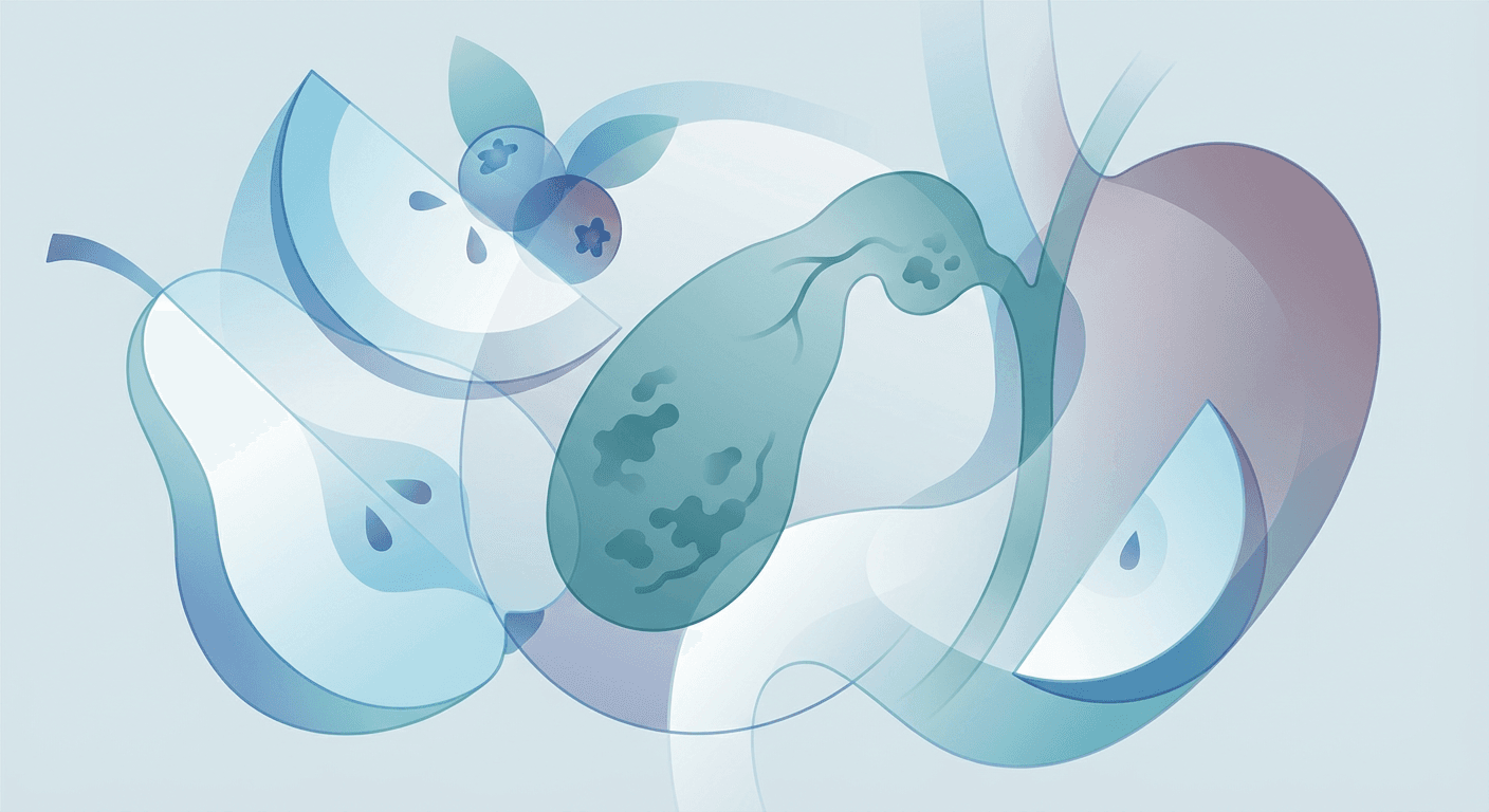 Medical illustration for Based on PubMed | Does eating more fruit reduce the risk of gallbladder cancer? - Persly Health Information