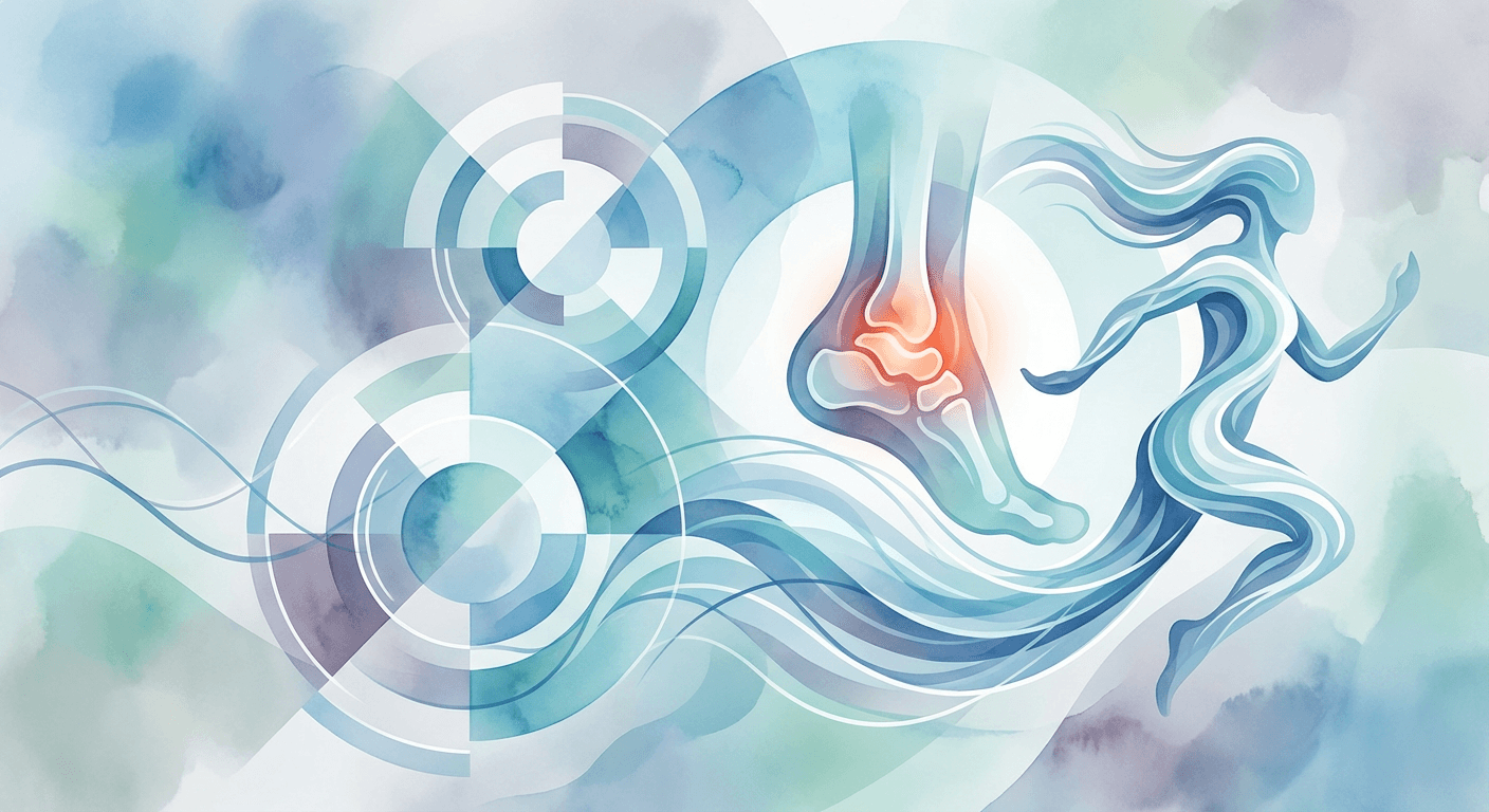 Medical illustration for 基于美国NIH资料 | 剧烈运动会诱发痛风发作并升高尿酸吗? - Persly Health Information