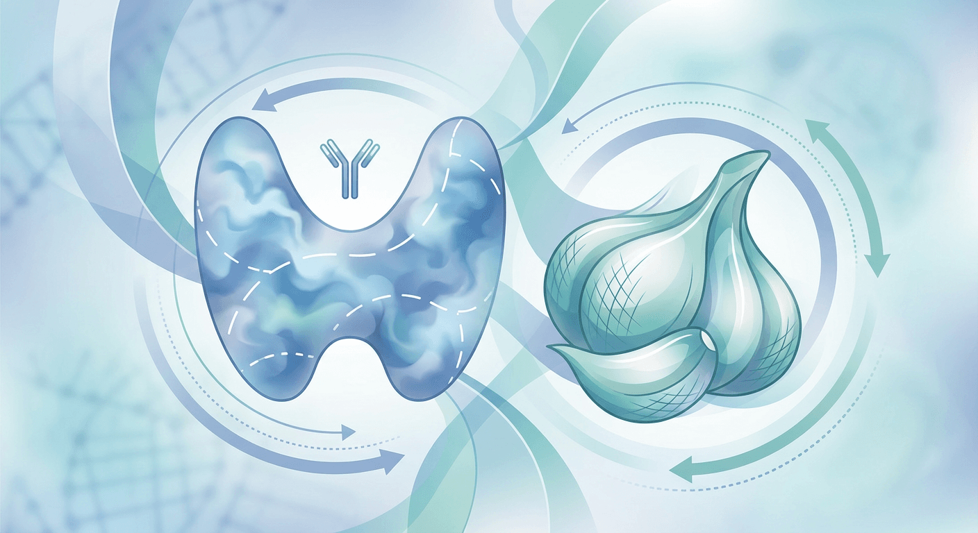 Medical illustration for PubMed 자료 기반 | 하시모토 갑상선염 환자는 마늘 섭취를 피해야 한다는 말이 사실인가요? - Persly Health Information