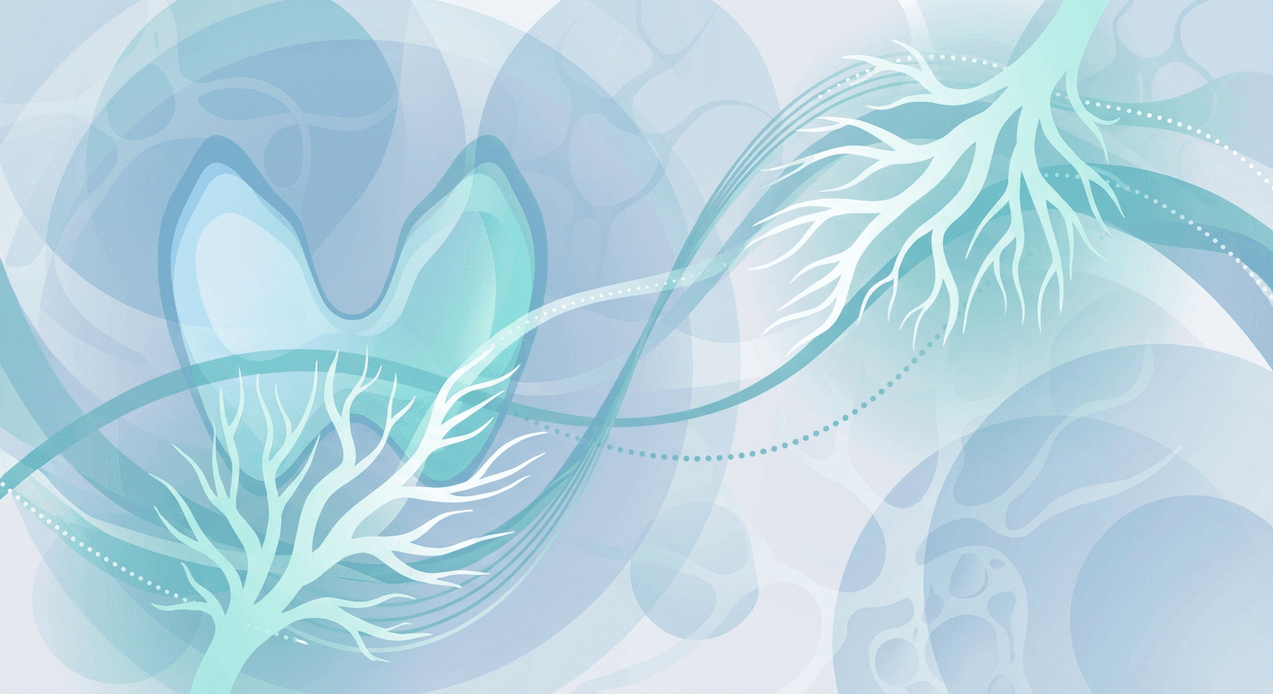 Medical illustration for Based on PubMed | Does ginger interfere with thyroid hormone absorption or autoimmune activity in people with Hashimoto's thyroiditis? - Persly Health Information