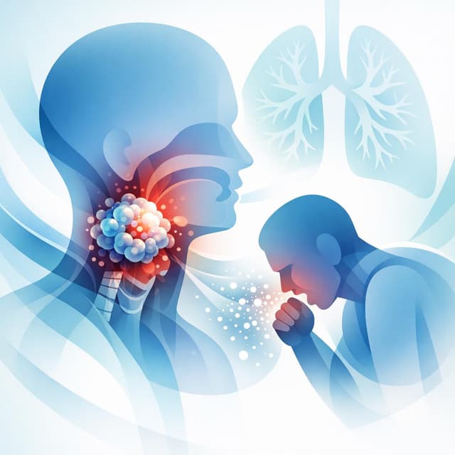 Basado en PubMed | ¿Es normal presentar tos persistente en etapas avanzadas del cáncer de cabeza y cuello y cuáles son sus causas más frecuentes?