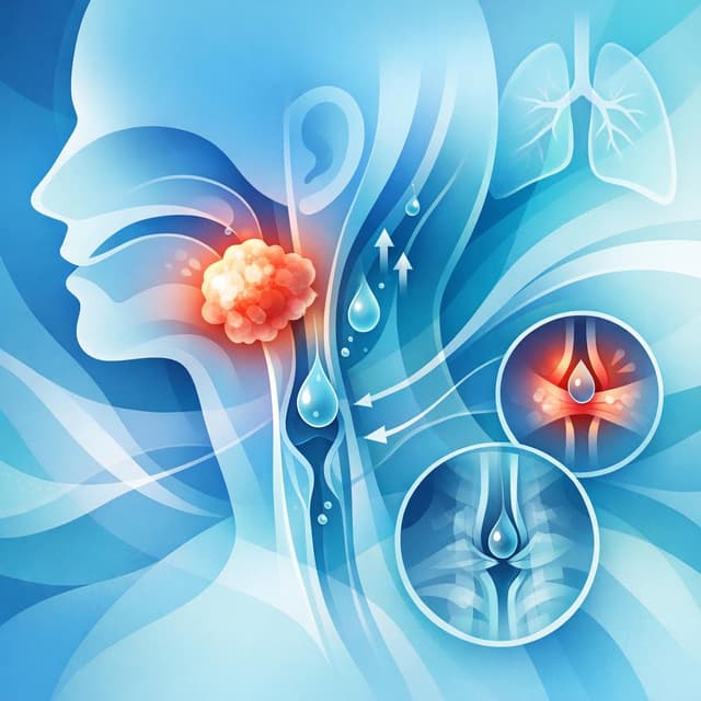 Basado en PubMed | ¿Cómo se manifiesta la dificultad para tragar en etapas avanzadas del cáncer de cabeza y cuello y qué complicaciones puede provocar?