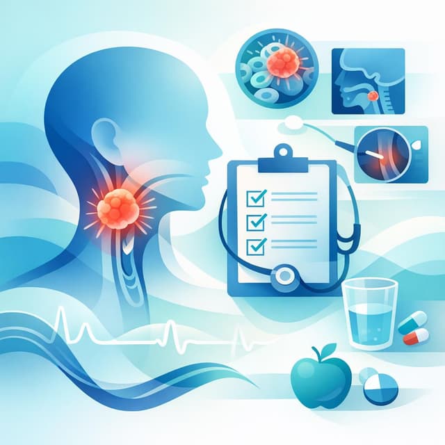 Basado en NIH de EE.UU. | ¿Cuáles son los signos y síntomas de alarma de la dificultad para tragar que deben incluirse en un checklist del paciente para sospechar cáncer de cabeza y cuello?