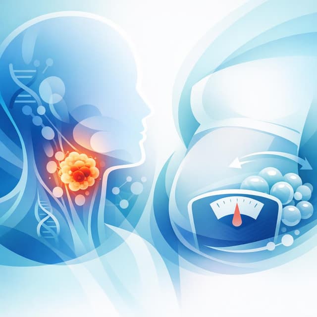 Basado en CDC de EE.UU. | ¿Puede el aumento de peso ser un signo temprano de cáncer de cabeza y cuello y qué otros síntomas iniciales deberían alertarme?