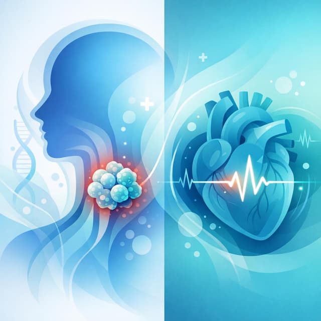 Basado en NIH de EE.UU. | ¿Las palpitaciones cardíacas pueden presentarse en etapas tempranas del cáncer de cabeza y cuello y qué otros síntomas iniciales son habituales?