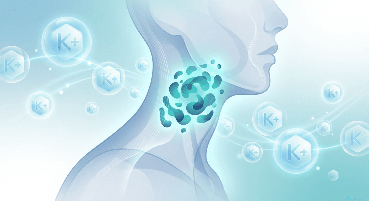 Medical illustration for PubMed 자료 기반 | 두경부암 환자의 혈액검사에서 고칼륨혈증이 확인되었을 때 가능한 원인과 임상적 의미, 추가로 시행해야 할 검사 및 평가 단계는 무엇인가요? - Persly Health Information