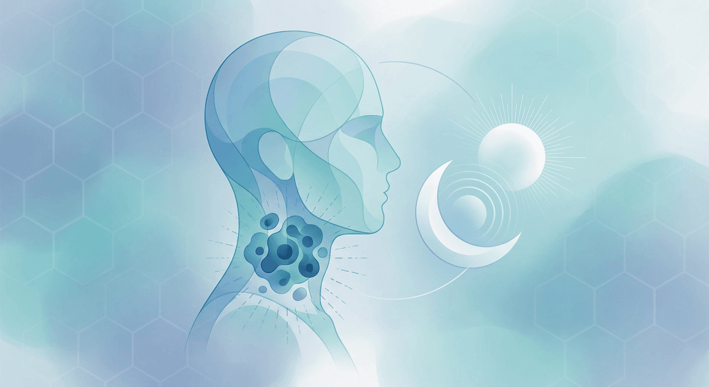 Medical illustration for 미국 NIH 자료 기반 | 두경부암 환자의 혈청 25-하이드록시비타민 D 수치가 낮게 나온 경우, 저비타민 D의 기준치와 이 검사 결과가 예후·재발 위험·치료 반응에 갖는 임상적 의미는 무엇인가요? - Persly Health Information