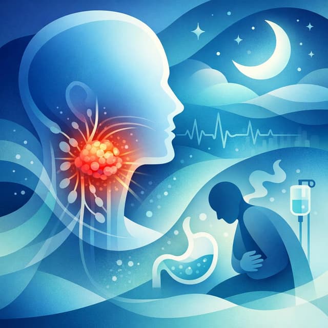 Basado en PubMed | ¿Las náuseas nocturnas pueden ser un síntoma de cáncer de cabeza y cuello y qué otros signos y síntomas asociados deberían alertarme?