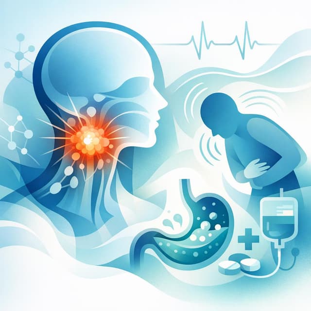 Basado en PubMed | ¿Por qué se presentan náuseas en etapas avanzadas del cáncer de cabeza y cuello y cómo se pueden aliviar?