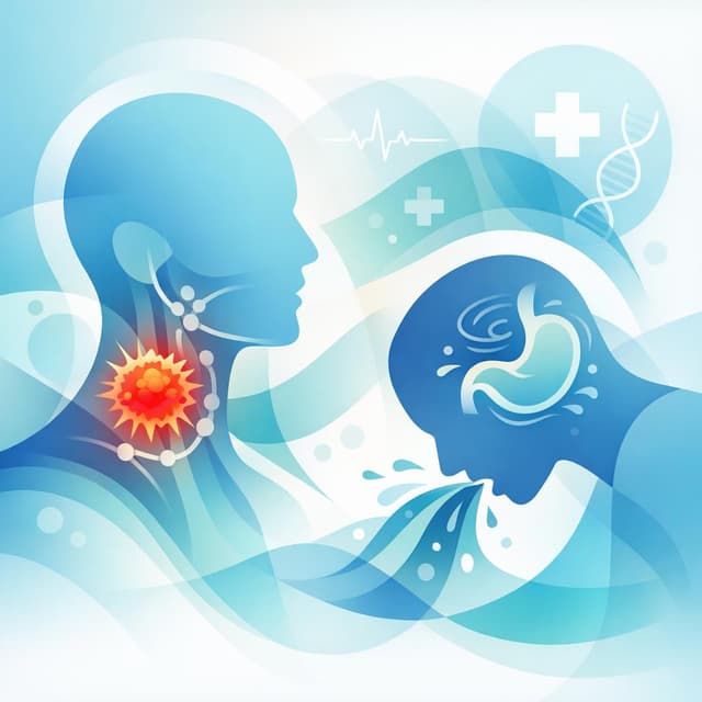 Basado en PubMed | ¿La náusea puede ser un síntoma en etapas tempranas del cáncer de cabeza y cuello y con qué frecuencia se presenta?