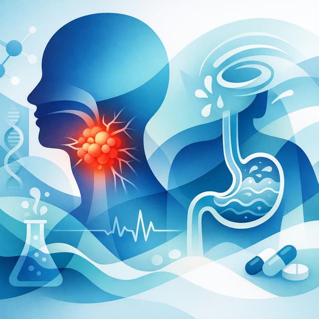 Basado en PubMed | ¿Puede el cáncer de cabeza y cuello causar náuseas persistentes y cuándo debo consultar al médico por este síntoma?