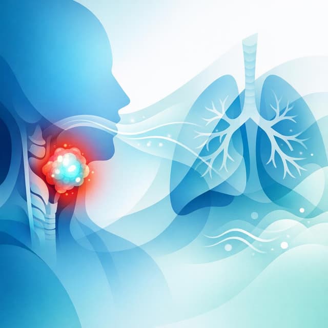 Basado en PubMed | ¿Qué causa la falta de aire en etapas avanzadas del cáncer de cabeza y cuello y cuáles son las opciones de manejo para aliviarla?