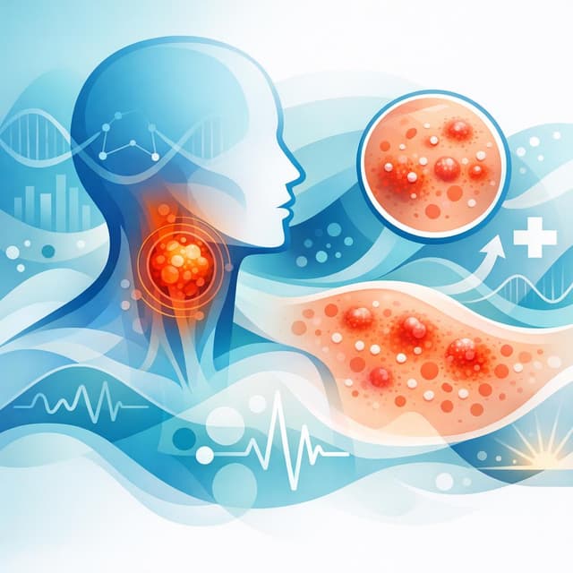 Basado en PubMed | En el cáncer de cabeza y cuello, ¿qué significa la aparición de una erupción cutánea y cómo se relaciona con el pronóstico del paciente?