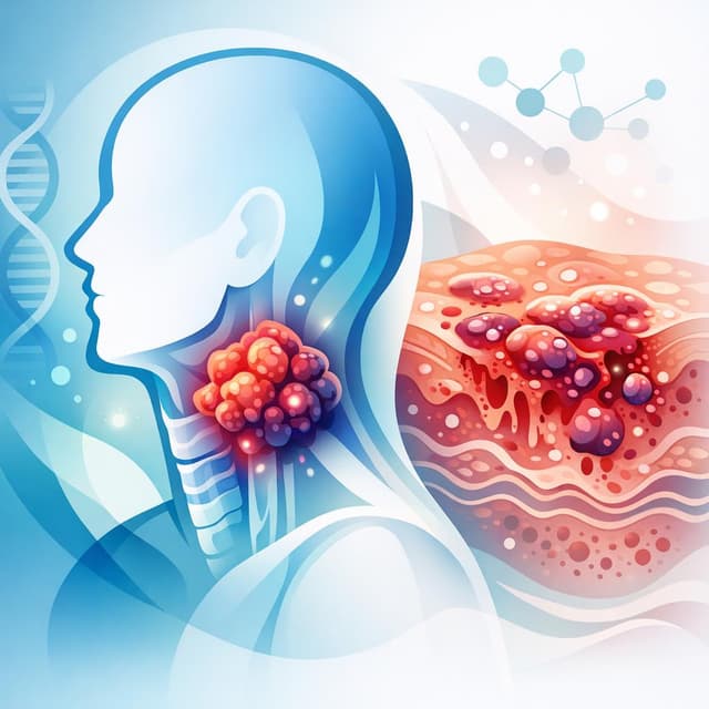 Basado en PubMed | ¿Es común la erupción cutánea en la etapa avanzada del cáncer de cabeza y cuello y cómo se manifiesta?