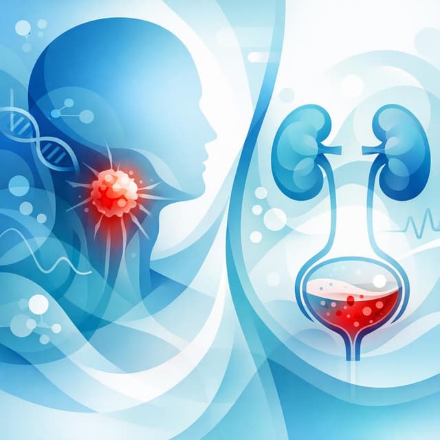 Basado en NIH de EE.UU. | ¿La aparición repentina de sangre en la orina puede ser un síntoma del cáncer de cabeza y cuello o un efecto secundario de su tratamiento?