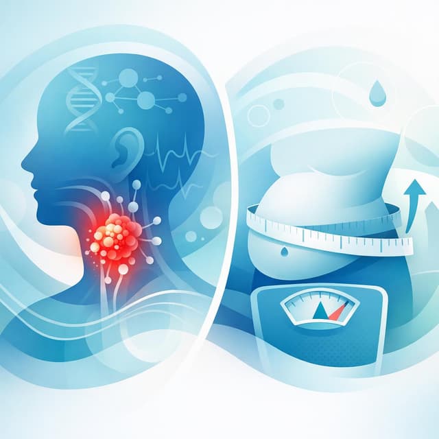 Basado en PubMed | ¿El aumento de peso repentino es un síntoma del cáncer de cabeza y cuello?