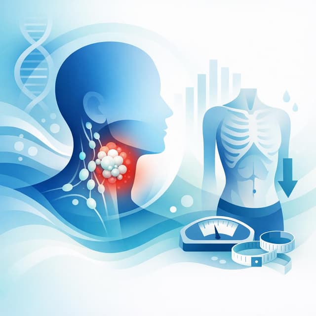 Basado en PubMed | ¿La pérdida de peso súbita es un síntoma del cáncer de cabeza y cuello?