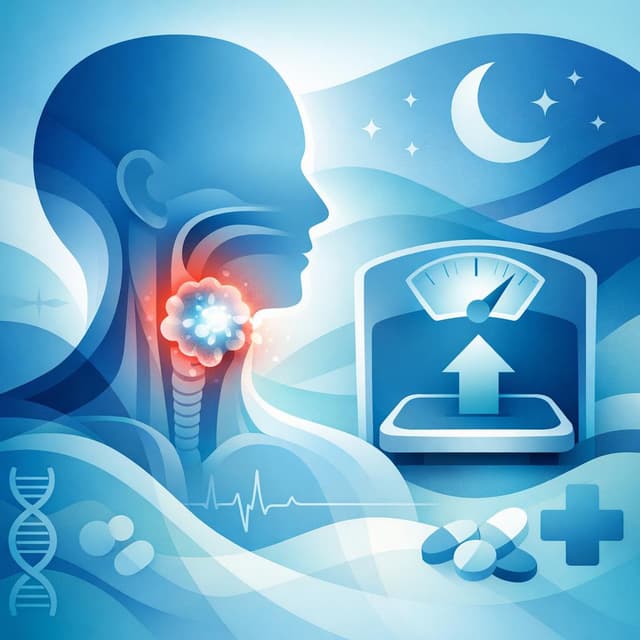 Basado en NIH de EE.UU. | ¿El aumento de peso nocturno puede ser un síntoma del cáncer de cabeza y cuello?