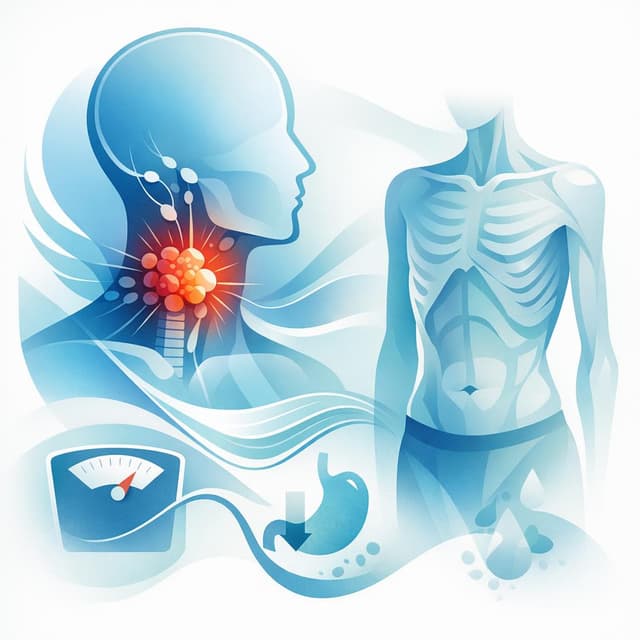 Basado en PubMed | ¿La pérdida de peso es un síntoma frecuente en etapas avanzadas del cáncer de cabeza y cuello?