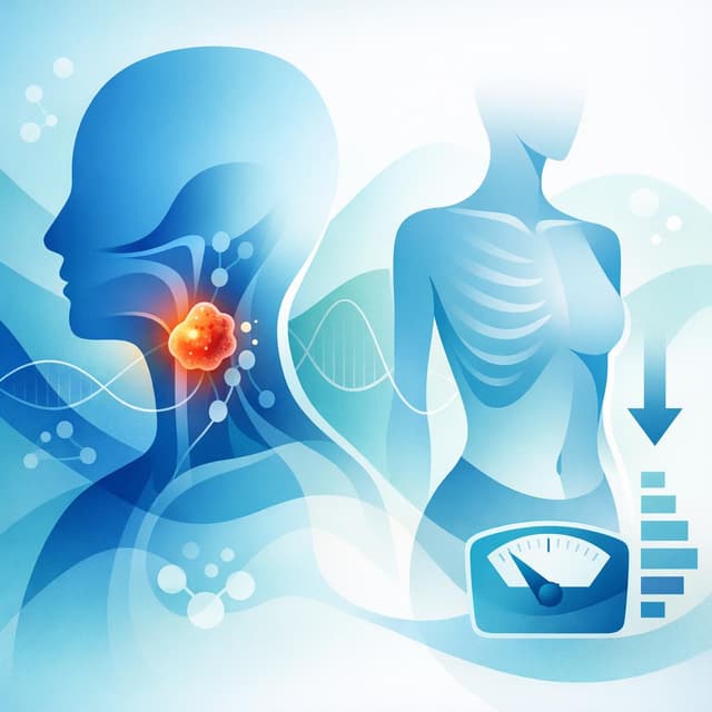 Based on PubMed | Is unintentional weight loss an early symptom of head and neck cancer, and how common is it at initial presentation?