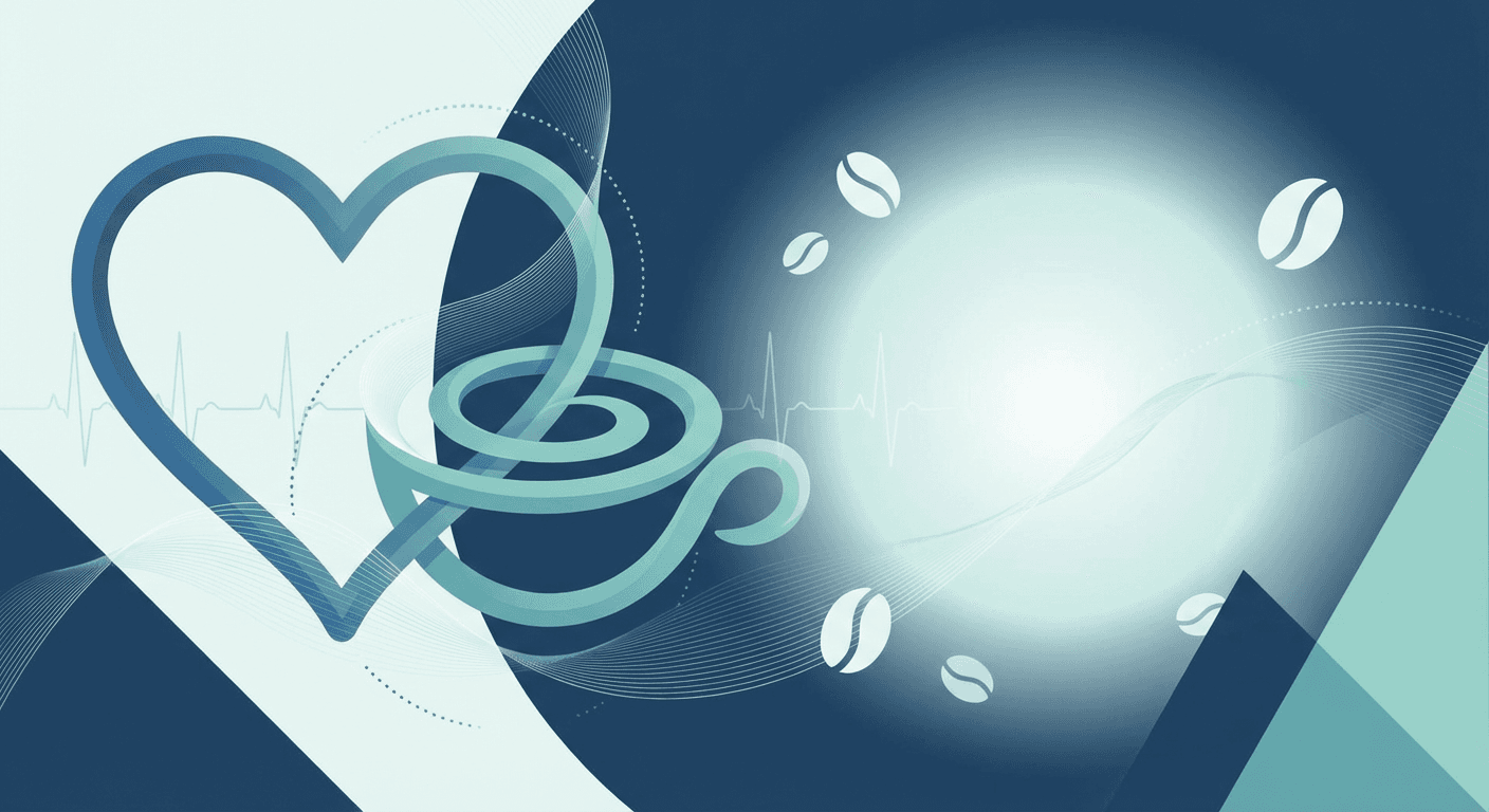 Medical illustration for 基于PubMed资料 | 经常喝咖啡会增加心脏病的风险吗? - Persly Health Information